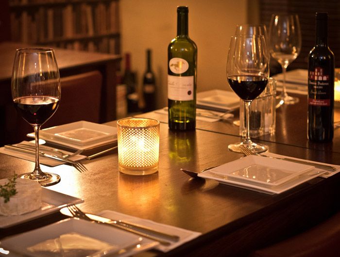 Restaurant Weingläser