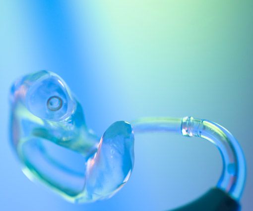 Ohrpassstück mit Otoplastik