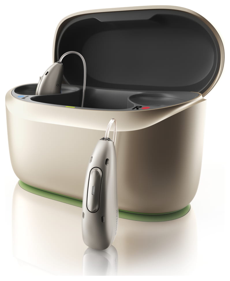 Phonak Audéo Infinio Hörgerät mit Ladegerät