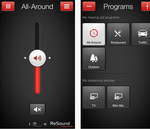 ReSound LiNX Smart-App iphone