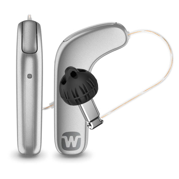 Widex SmartRIC Hörgerät in Silver Grey