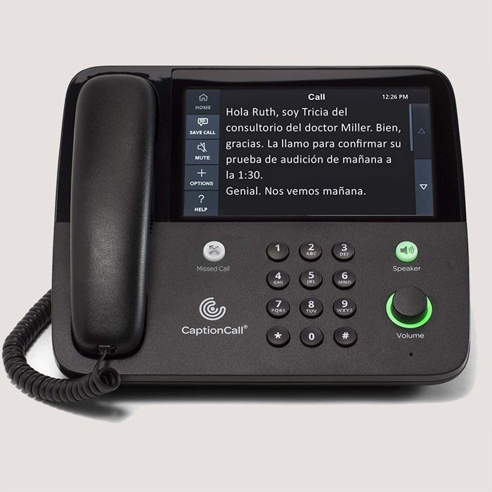 Festnetz Telefone mit Untertitel