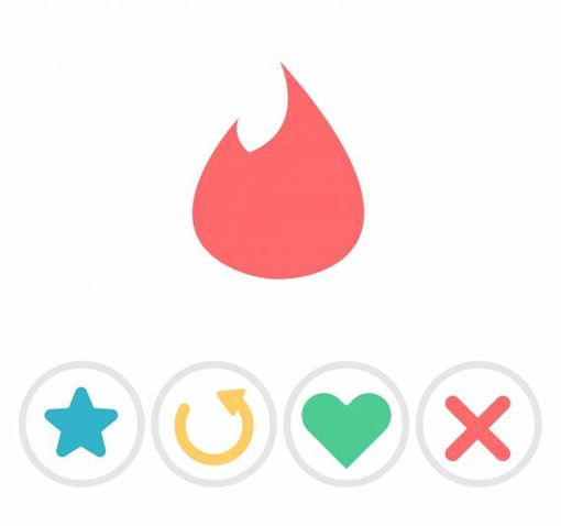 Tinder Symbole