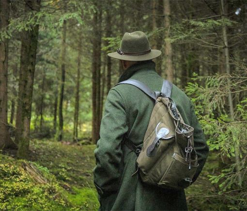 Jäger im Wald